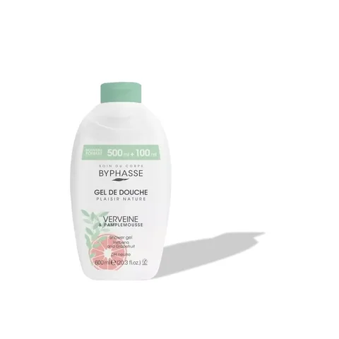 BYPHASSE Gel de Douche Verveine & Pamplemousse 600 ml