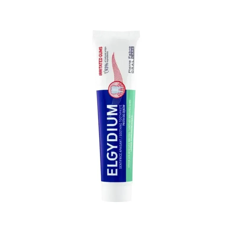 ELGYDIUM Dentifrice Apaisant Gencives Irritées 75 ml
