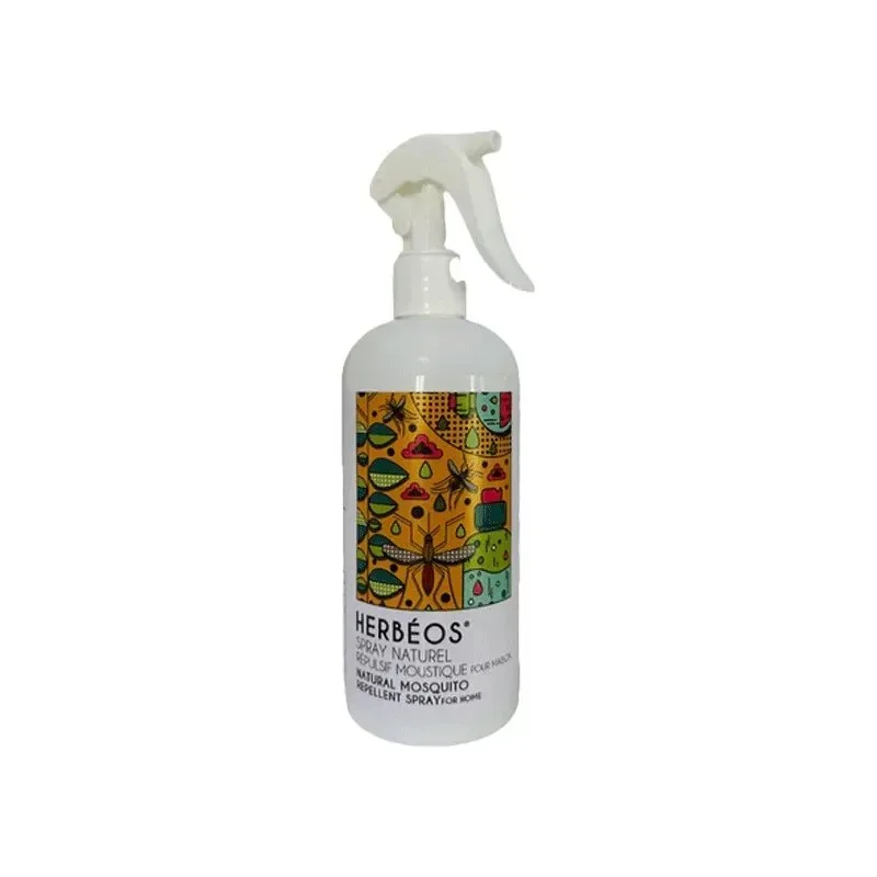 HERBEOS Spray Naturel Repulsif Moustique pour Maison 400 ml