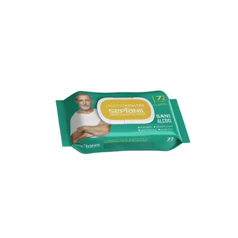 SEPTANIL Lingettes Adultes 72 Pièces