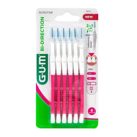 GUM Brossette Bi Direction 1,2mm (2614)