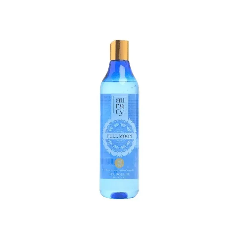 AURACY Full Moon Gel Douche Relaxant Lavande et Bois Sacre 400 ml