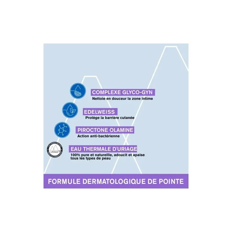 URIAGE Gyn 8 Toilette Intime 100 ml — photo 2