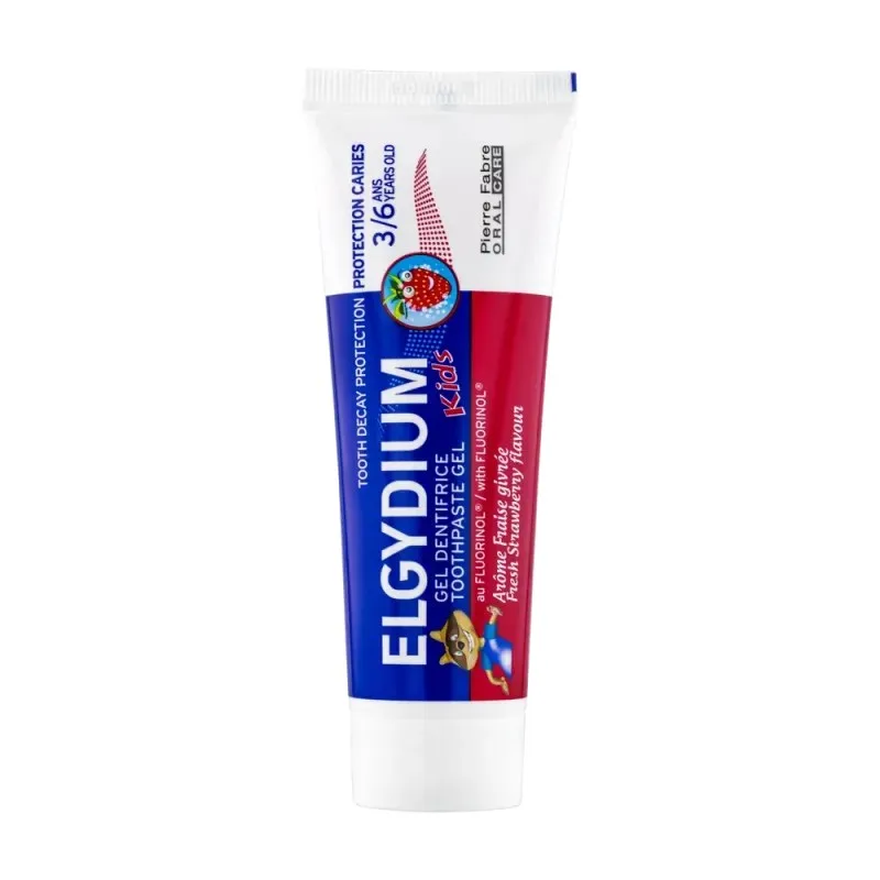 ELGYDIUM Dentifrice Kids Fraise Givree 50 ml