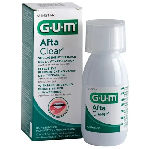 GUM Afta Clear Bain de Bouche 120 ml