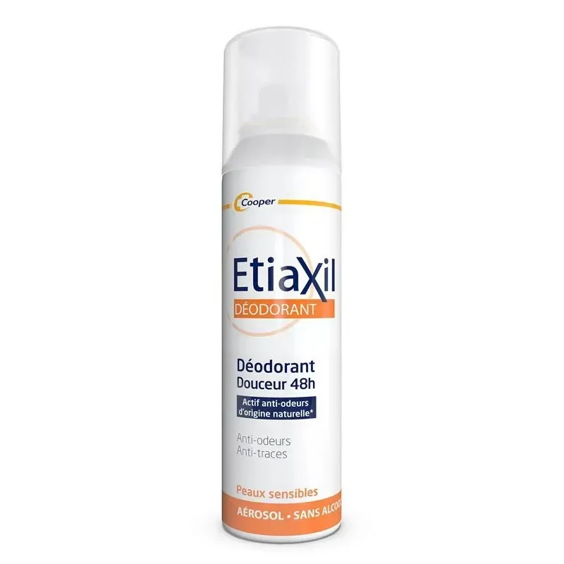Etiaxil Aerosol Déodorant Douceur 48H Anti-Odeurs 150 ml