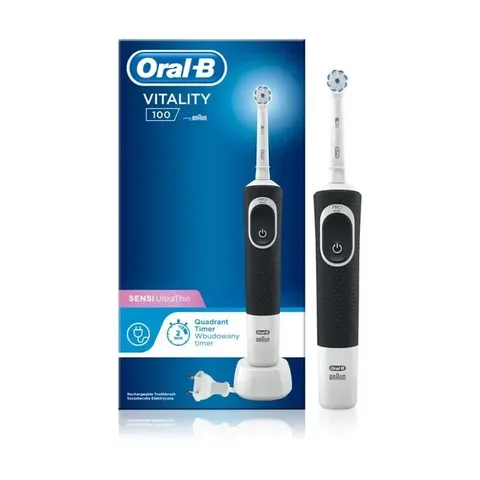 Oral-B Brosse à Dents Électrique Sensitive Vitality D100 Rechargeable