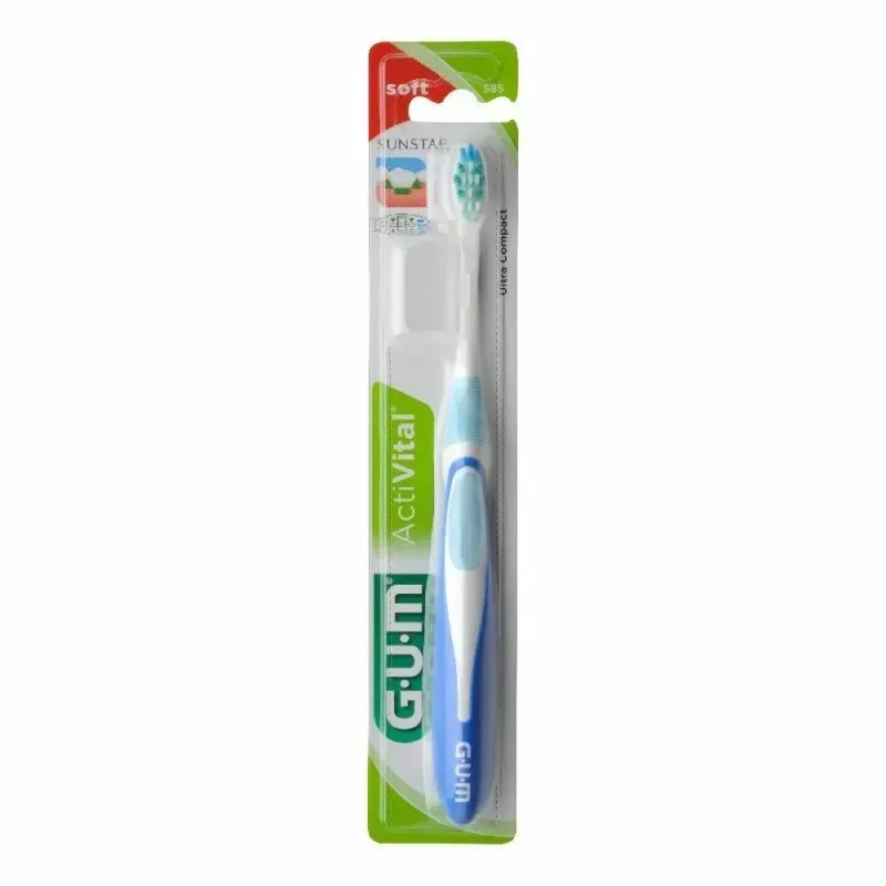 GUM Brosse à Dents Activital Ultra Compact Souple (585) — photo 2