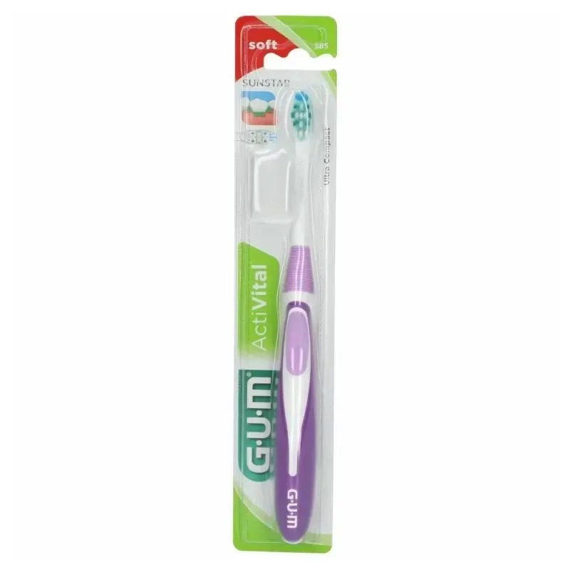 GUM Brosse à Dents Activital Ultra Compact Souple (585) — photo 3