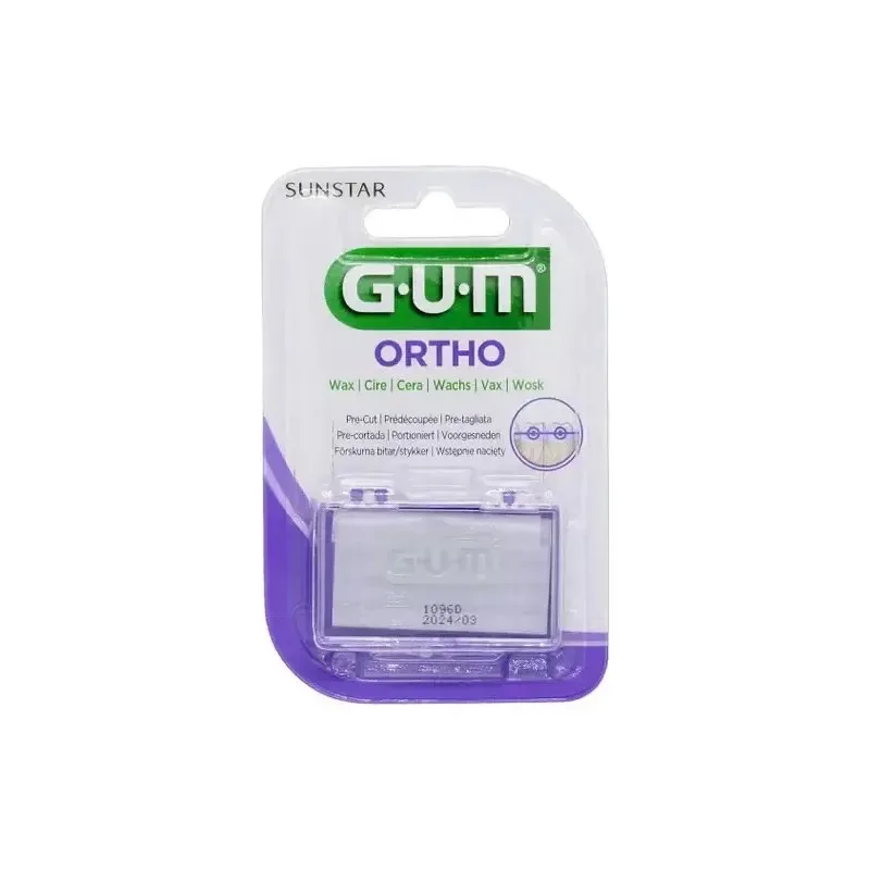 GUM Cire Orthodontique Menthe 724