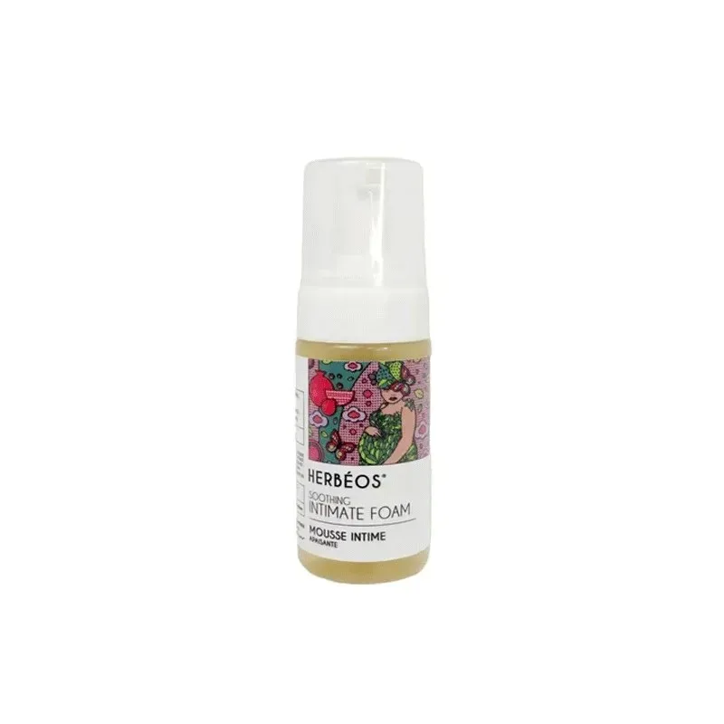 HERBEOS Mousse Intime Nettoyante 120 ml (femmes Enceintes et Allaitantes)