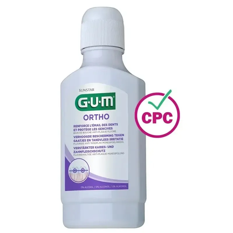 GUM Bain de Bouche Ortho 300 ml