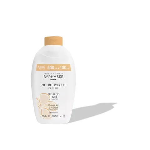 BYPHASSE Gel de Douche Fleur de Tiare de Tahiti 600 ml