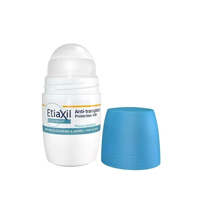 Etiaxil Roll On Déodorant Anti Transpirant 48H Anti Traces 50 ml