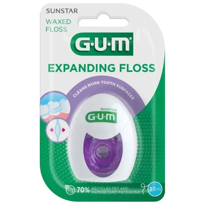 GUM Fil Dentaire Expanding Floss 2030