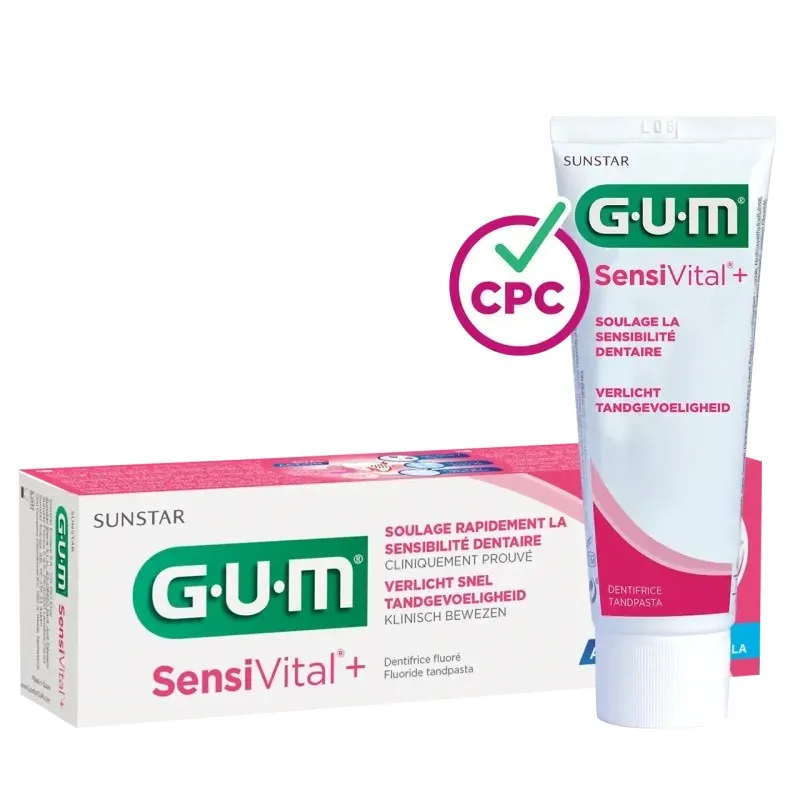 GUM Dentifrice Sensivital 75 ml