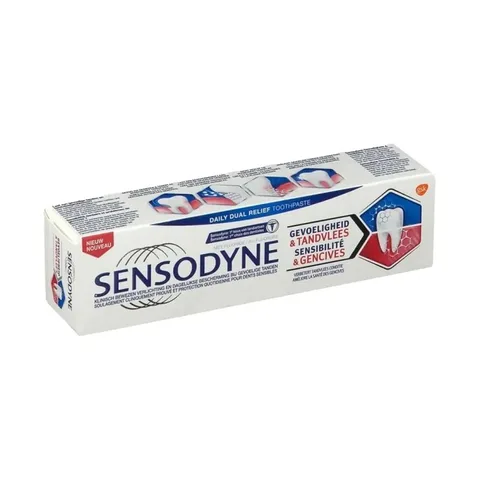 SENSODYNE Dentifrice Sensibilite & Gencives 75 ml