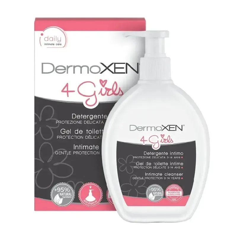 DERMOXEN Gel de Toilette Intime 4 Girls 100 ml