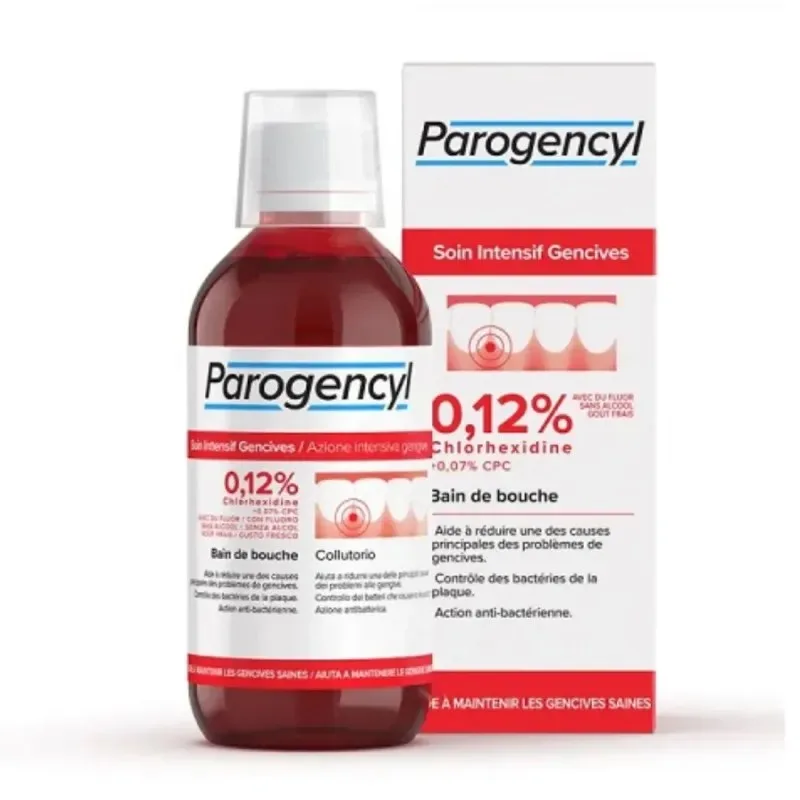 PAROGENCYL Bain de Bouche Soin Intensif Gencives 300 ml