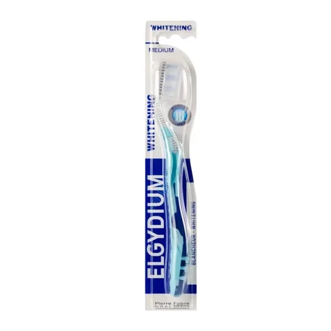 ELGYDIUM Brosse à Dents Blancheur Medium
