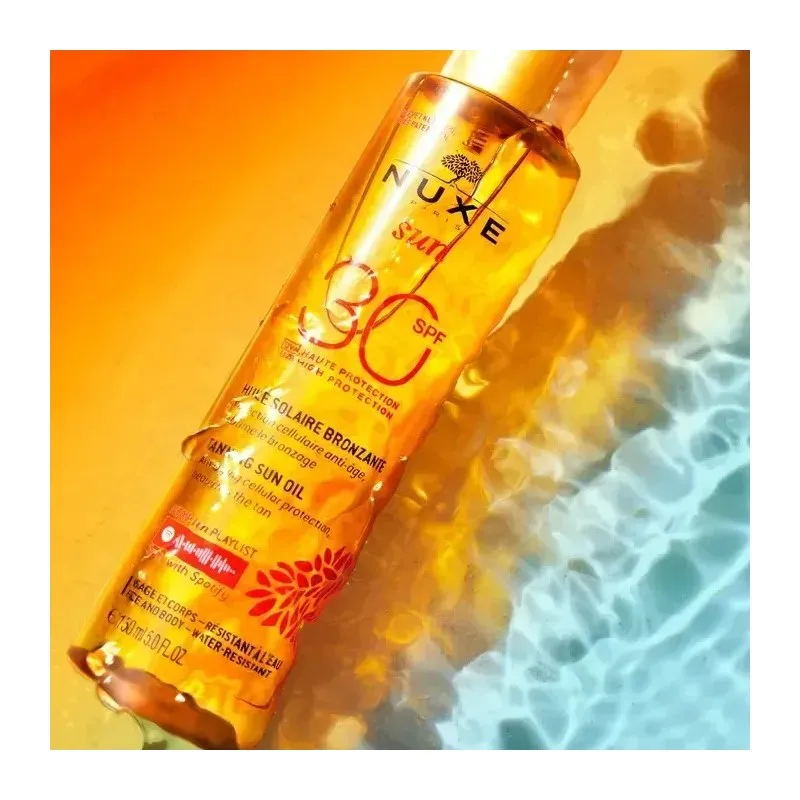 NUXE Sun Huile Bronzante Visage Te Corps SPF30 150 ml — photo 2