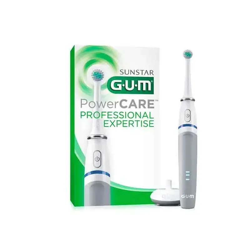 GUM Power Care Brosse à Dent Électrique