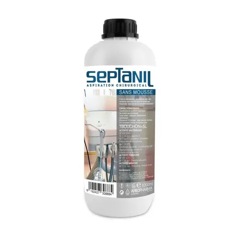 SEPTANIL Désinfectant Concentre Aspiration Chirurgical Non Moussant 1 l
