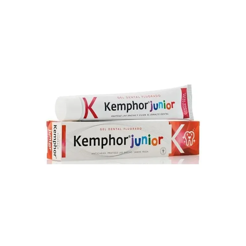 Kemphor Junior Dentifrice pour Enfants Gout Fraise 75 ml