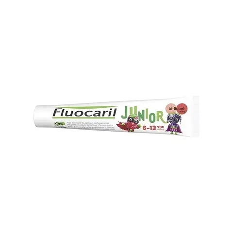 FLUOCARIL Junior 6-12 Ans Dentifrice Fruits Rouges 75 ml