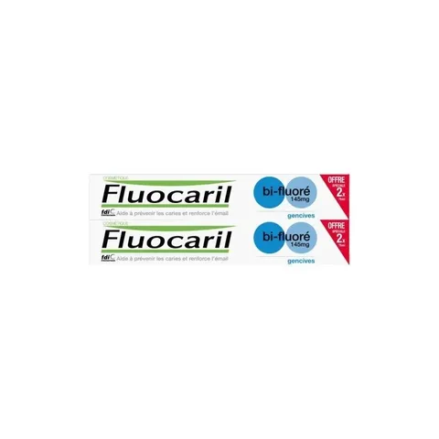 FLUOCARIL Dentifrice Bi-Fluore Gencives 145 mg 2*75ml