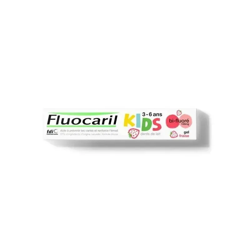 FLUOCARIL Kids 3-6 Ans Dentifrice Fraise 75 ml