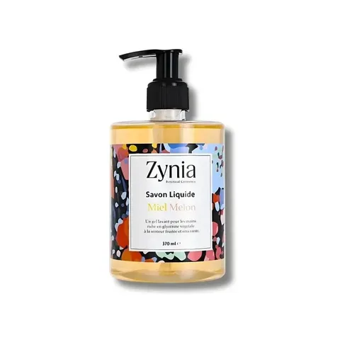 ZYNIA Savon Liquide Miel Melon 370 ml