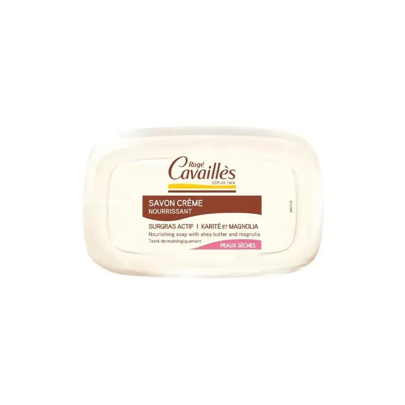 ROGE CAVAILLES Savon Crème Nourrissant Karite et Magnolia 115 g