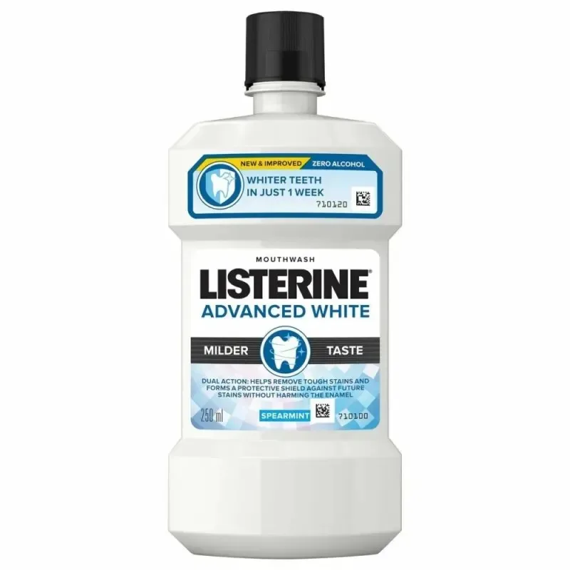 LISTERINE Bain de Bouche Advanced White 250 ml