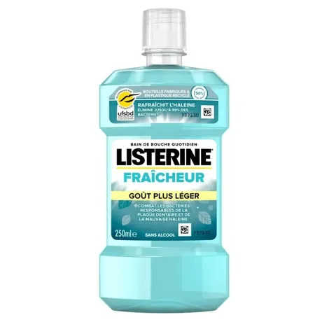 LISTERINE Bain de Bouche Fraicheur 250 ml