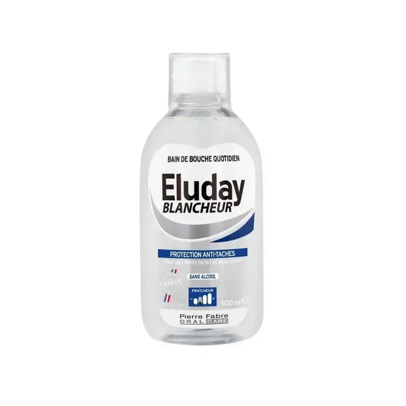 ELUDAY Blancheur Bain de Bouche Quotidien 500 ml