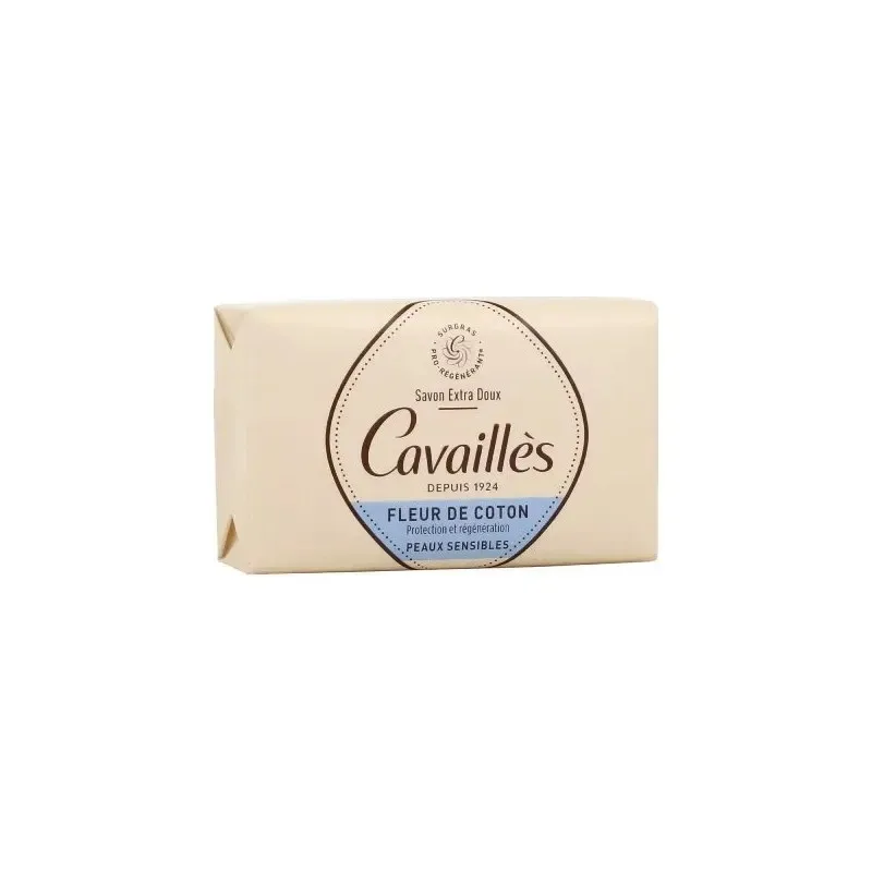 ROGE CAVAILLES Savon Surgras Extra Doux Fleur de Coton 150 g