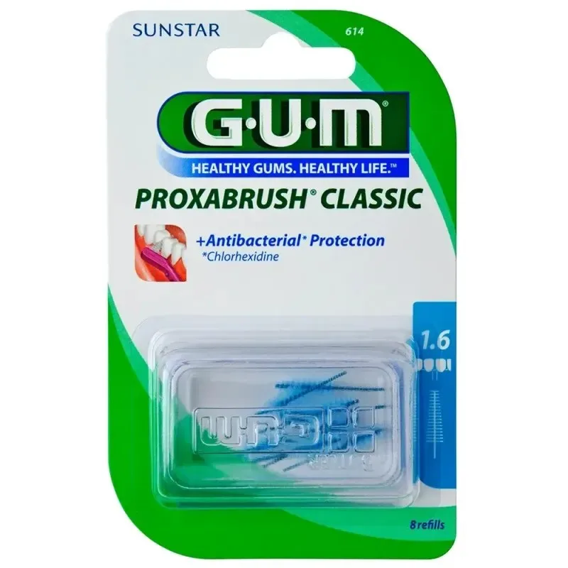 GUM Brossettes Fine Conique 1,6mm (614)