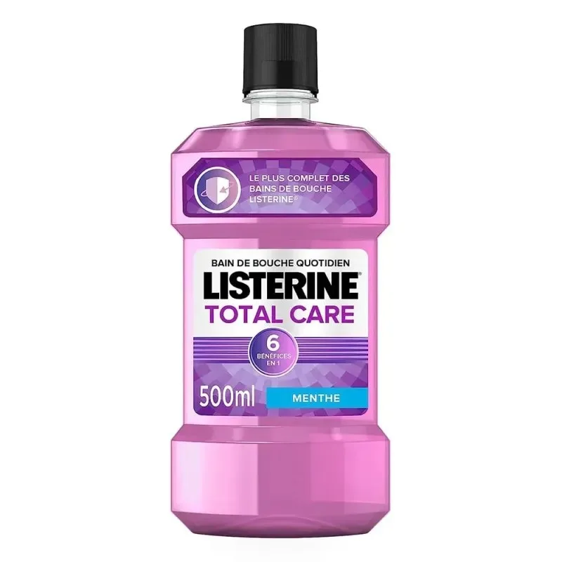 LISTERINE Bain de Bouche Quotidien Total Care 6en1 500 ml