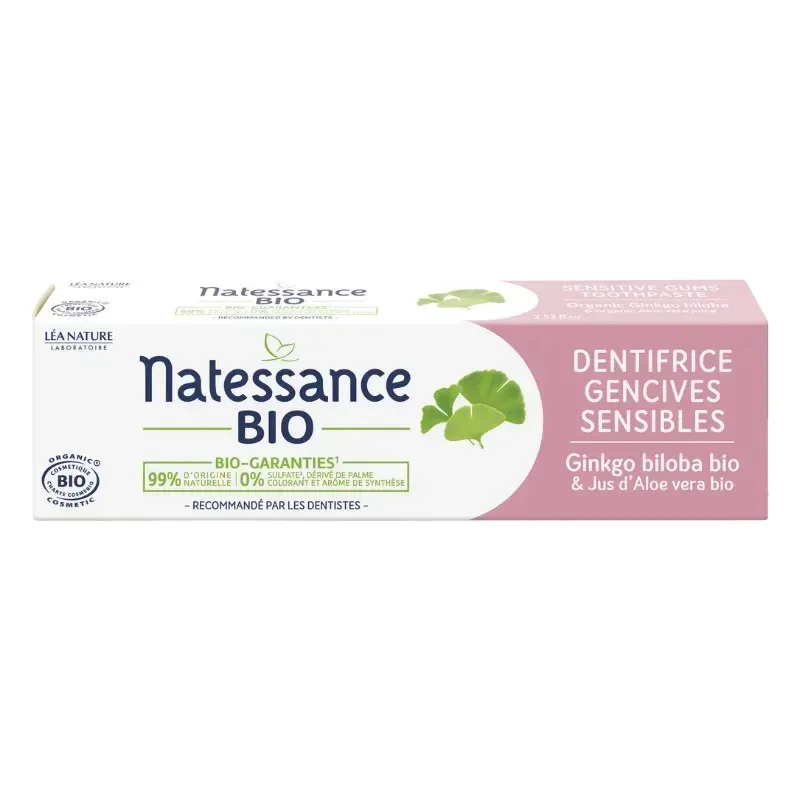 NATESSANCE Dentifrice Gencives Sensibles