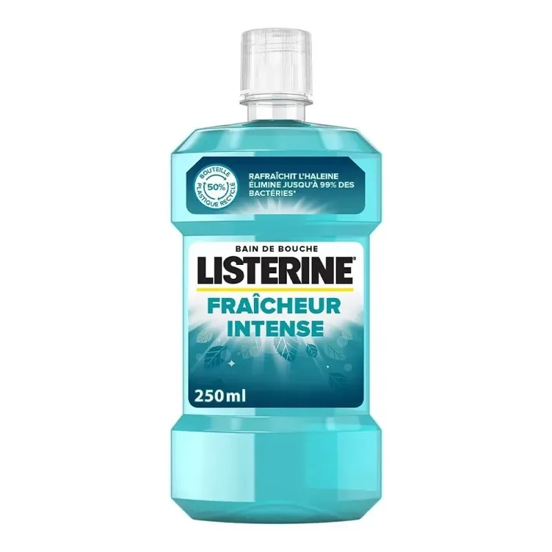 LISTERINE Bain de Bouche Quotidien Fraicheur Intense 250 ml