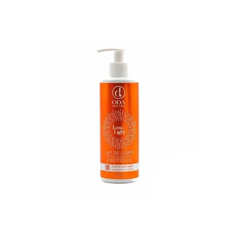Oda Lait de Corps Éclaircissant Exotique 250 ml