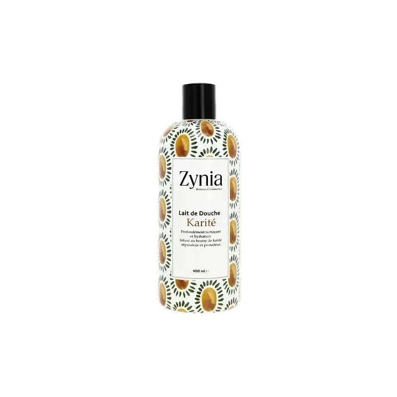 ZYNIA Lait de Douche Karité 400 ml