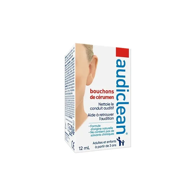 Audiclean Bouchons de Cérumen 12 ml