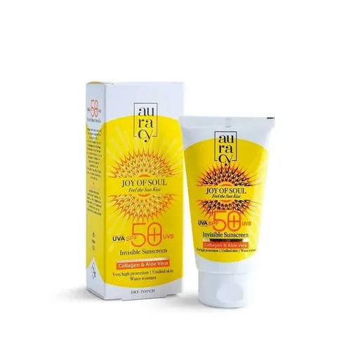 AURACY Joy Of Soul Écran Solaire Invisible SPF 50+ 50 g