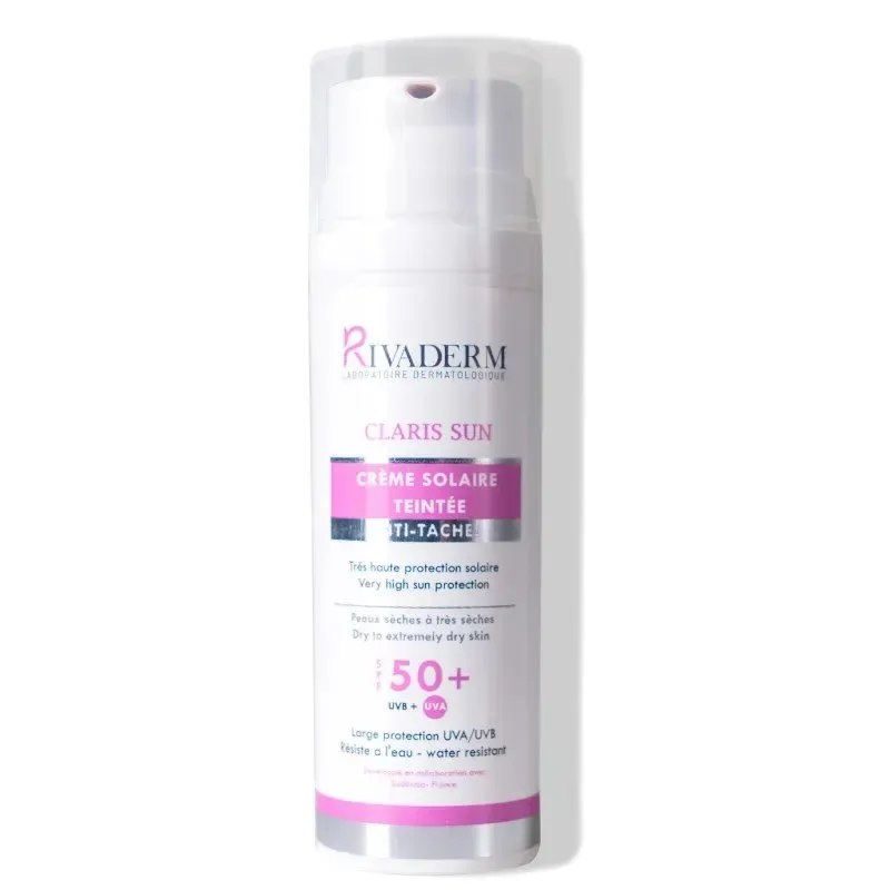 RIVADERM Claris Sun Teinté SPF50+ 50 ml