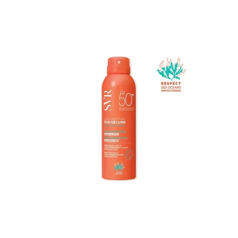 SVR Sun Secure Lait Crepitant SPF50+ 200 ml