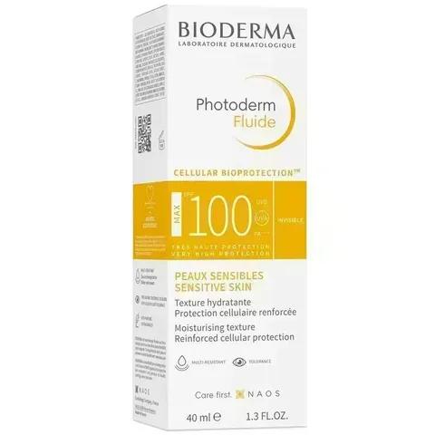 BIODERMA Photoderm Fluide Max Invisible SPF100 40 ml