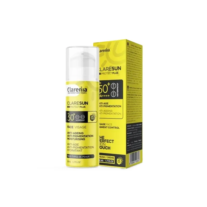 CLARENIA Claresun Écran Hydratant Invisible SPF50+ 50 ml