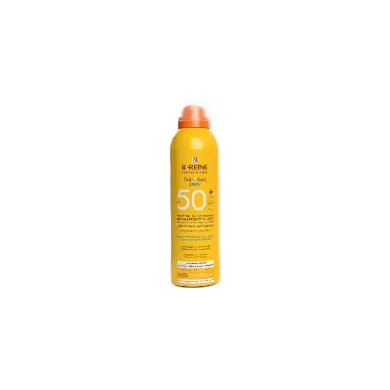 K-REINE Sun&sea Brume Spray Invisible Visage et Corps SPF50+ 200 ml